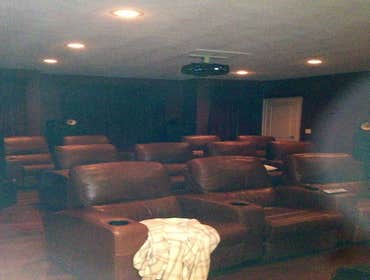 Custom home theatre