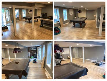 East Bridgewater Finished Basement