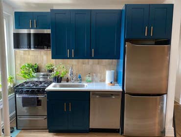 Refinished Kitchen Cabinets