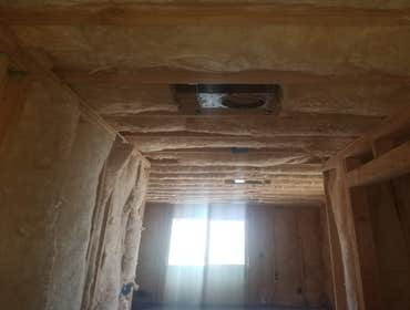 New construction insulation installation - Norwalk