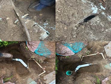 Photos by Knight Rooter #2 Main Sewer Line Repaired in Kirkland, WA