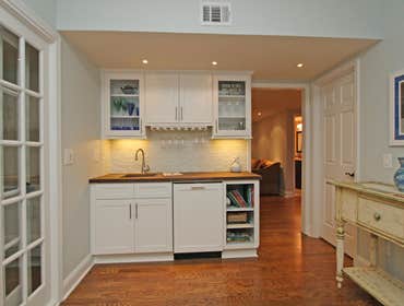 Basement bar
