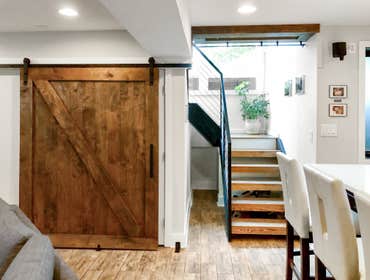 Rear Staircase Addition with Kitchen and Basement Renovation