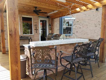 Align Construction LLC Projects Alivn Texas covered patio
