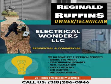 Photos by Reginald Ruffins Electrical Wonders LLC #2