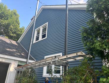 Photos by King Remodeling Corp #1 **Framing**
- The first image shows extensive demolition, suggesting removal of old structural elements, possibly to 
