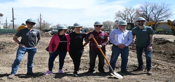 South Federal Flats - Groundbreaking Day - Sustainable Design Build South Federal Flats Multifamily Apartment New Construction Project. 57-unit apartme