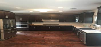 Photos This house was a fire damaged house that we put back together from start to finish.