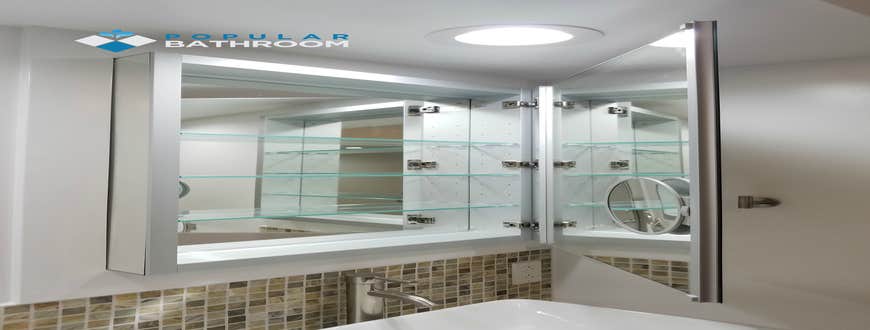 Open Concept Modern Bathroom
