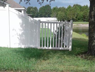 Vinyl Fence