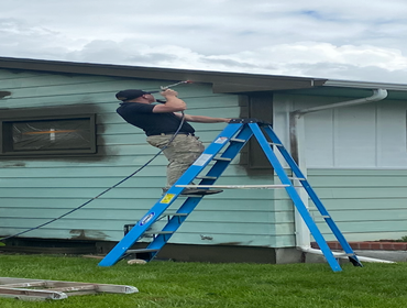 Photos by George Wood General Contracting & 6 inch seemless Gutters & Painting of All Types #1