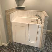 Wrap-around tile