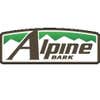 Alpine Bark Blowing logo