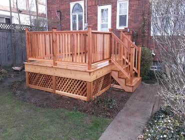 Cedar Deck and Addtion