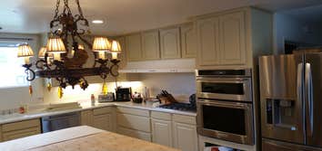 Custom Finish to update cabinets