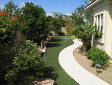 Tech-Noir Landscapes, Inc. Photos This display shows an array of fire pits, water features, and barbeques that add that special touch. Hard scape photo