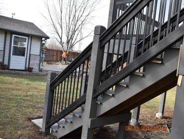 Preston Screened Composite Deck