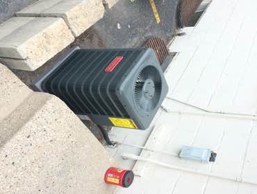 New A/C install-pre AC Guard