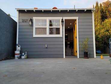 ADU in Sunnyvale This ADU project in Sunnyvale was built from the ground up, featuring a complete structure with framing, insulation, electrical, plumb
