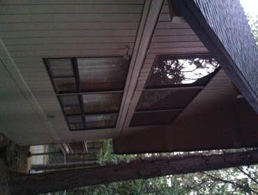 Upper deck painting project photos
