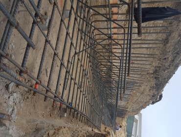Structural Retaining Wall (La Jolla) This is a large project installed in La Jolla for a general contractor. This was the first wall to go up for the f