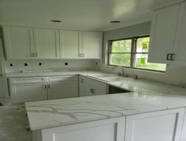 Moderately priced kitchen remodel