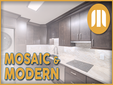 Photos by Mayflower Kitchen and Bath #229 Mosaic & Modern Kitchen
Watch Our Kitchen Transformation – Timelapse Renovation!
Take a behind-the-scenes lo