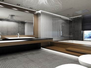 Bathroom remodeling – Beverly Grove Goldenline Remodeling offers a bathroom decoration service and guarantees the execution of an ergonomic, functional