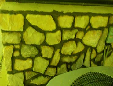 Stone veneer install