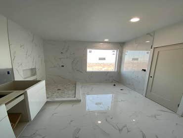 Tile Projects by Nobleman Construction Tile installation, repair, replacement. Complete bathrooms and kitchen remodels.