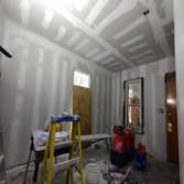 Drywall for kitchen remodel, progress photo