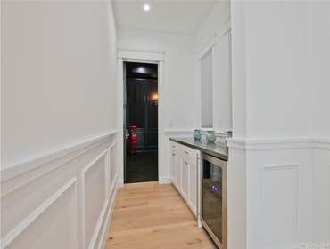 Entry to the home theater