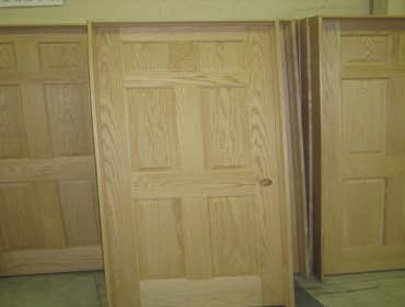6 PANEL OAK PREHUNG DOORS