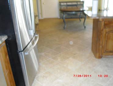 4106 Crestridge Kitchen remodel, tile floors, tile back splash, trim and painting