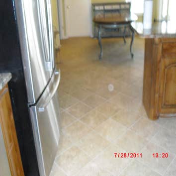 4106 Crestridge Kitchen remodel, tile floors, tile back splash, trim and painting