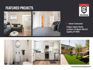 Photos by Sahara Contracting Corp #1