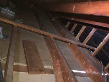 Attic cleaning, insulation, duct replacement - West Hills