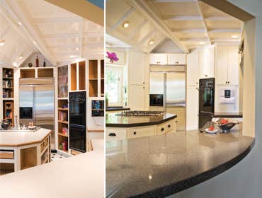 kitchen - before & after