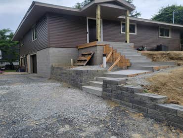 Concrete steps