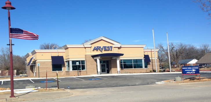 Arvest Gentry Plumbing for the new Arvest Bank in Gentry, AR