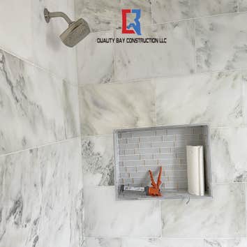 Whole bathroom tiling Whole bathroom tiling
Labor only