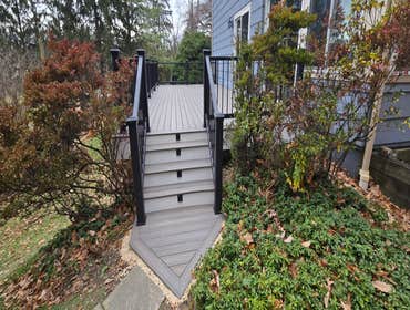 Photos by Porterrobert LLC #41 Complete rebuild of a deck