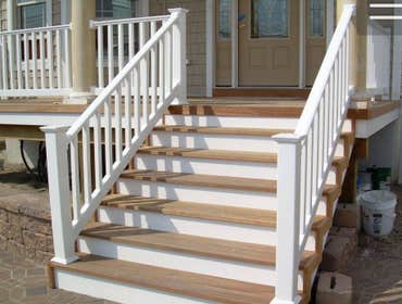 Avalon Mahogany Front Porch