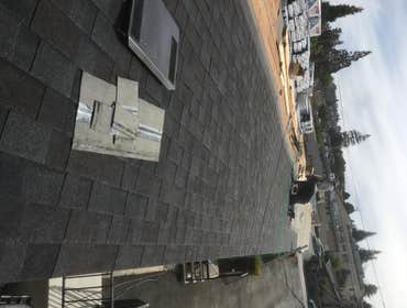 installing the new roof