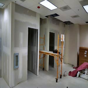Recent commercial ceiling projects