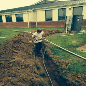 The grunt work!
