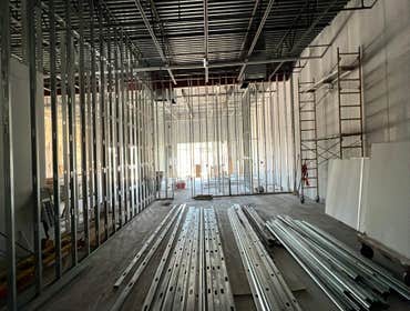 Photos by Qc Construction #1 Commercial gym build
Framing
Insulation
Drywall
Tape& float
Paint
Carpentry