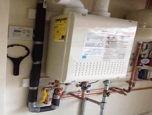 Tankless Water Heater Install