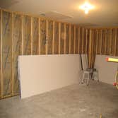 Project photos from Mueller Drywall & Construction These were pictures of a Customers Finished Basement.Was a Log Cabin Home, 75 pieces of 4x12 drywall