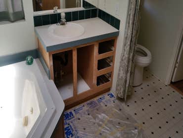 kitchen cabinet repair We will repair and paint kitchen cabinets